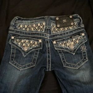 Miss Me Girls Size 7 Boot Cut Jeans